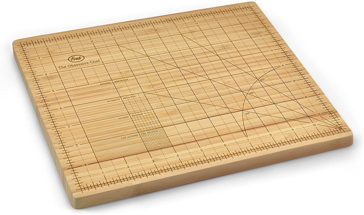 The Obsessive Chef Bamboo Cutting Board